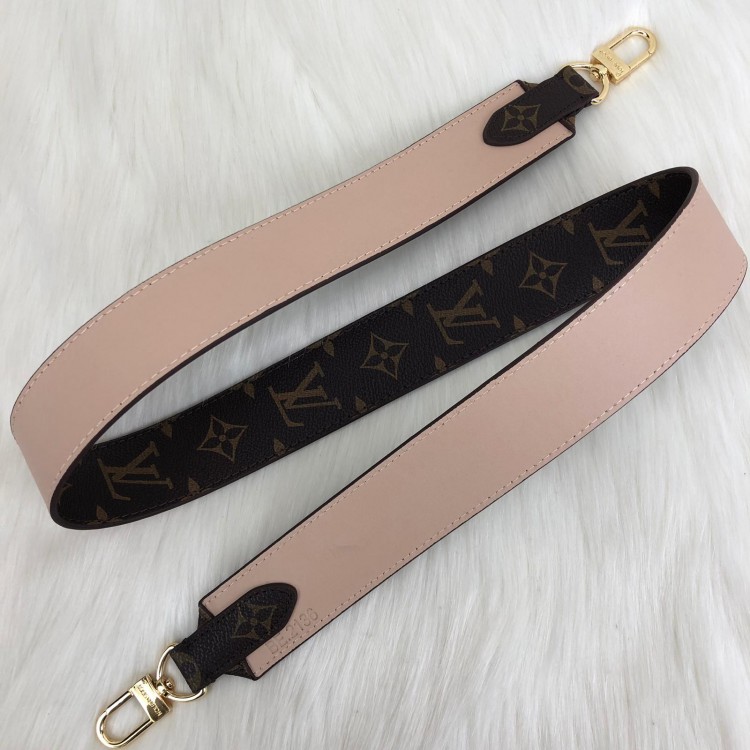 LOUİS VUİTTON BANDOULİERE MONOGRAM STRAP PUDRA